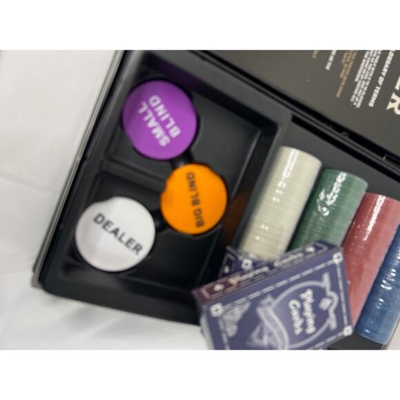 NEW The Art of Poker Original Gentleman's Series Poker Set In Package! - Picture 5 of 5